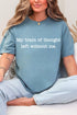 Train Of Thought Comfort Colors Adult Ring-Spun Cotton Tee