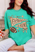 Football Season Doodle Comfort Colors Adult Ring-Spun Cotton Tee