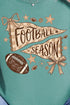 Football Season Doodle Comfort Colors Adult Ring-Spun Cotton Tee