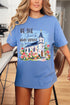 Watercolor Be The Church Comfort Colors Adult Ring-Spun Cotton Tee