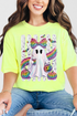 Rainbow Glam Ghost Comfort Colors Adult Ring-Spun Cotton Tee