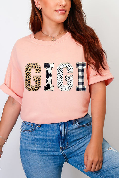 Pattern Play Gigi Comfort Colors Adult Ring-Spun Cotton Tee