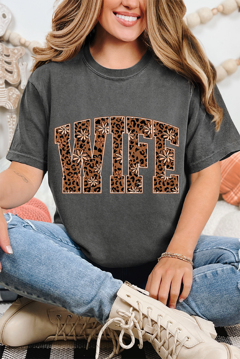 Wildflower Wife Comfort Colors Adult Ring-Spun Cotton Tee