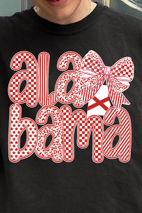 Alabama Ties Comfort Colors Adult Ring-Spun Cotton Tee