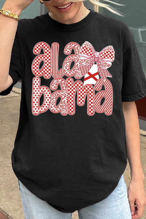 Alabama Ties Comfort Colors Adult Ring-Spun Cotton Tee