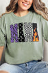 Zebra Checkered Mama Comfort Colors Adult Ring-Spun Cotton Tee