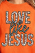 Camo Love Like Jesus Comfort Colors Adult Ring-Spun Cotton Tee