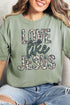 Camo Love Like Jesus Comfort Colors Adult Ring-Spun Cotton Tee