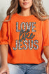 Camo Love Like Jesus Comfort Colors Adult Ring-Spun Cotton Tee