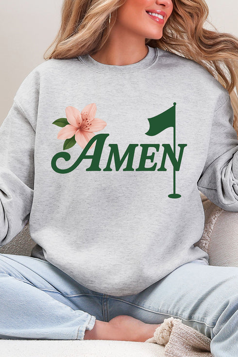 Amen & Azalea Heavy Blend Crew Sweatshirt