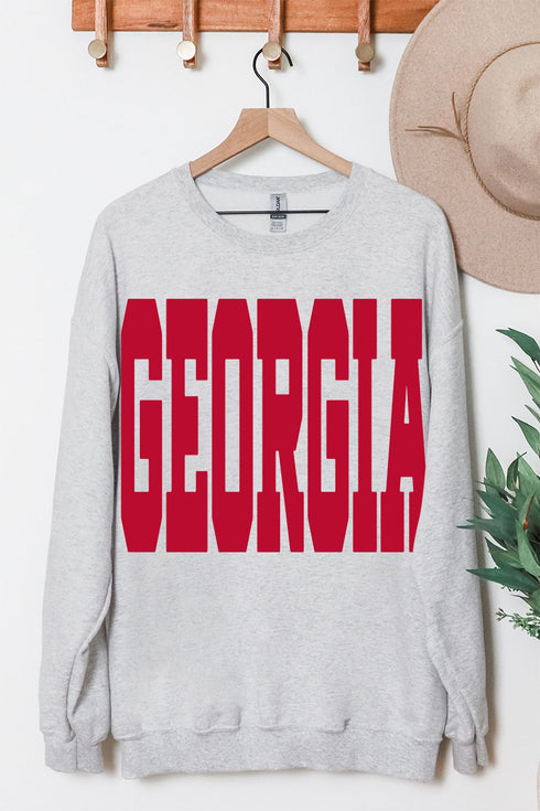 Bold Georgia Heavy Blend Crew Sweatshirt