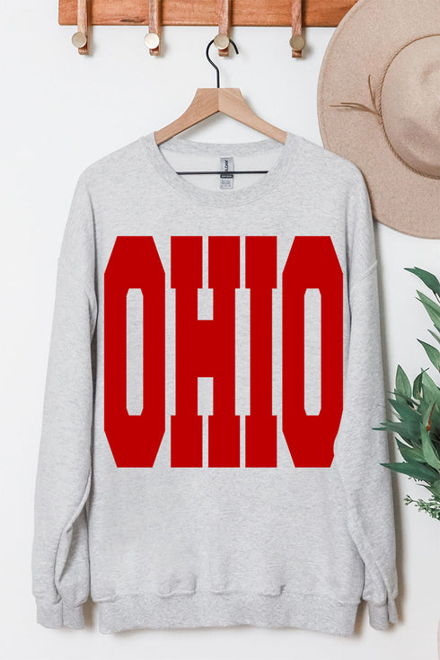 Bold Ohio Heavy Blend Crew Sweatshirt