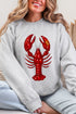 Faux Rhinestone Crawfish Heavy Blend Crew Sweatshirt