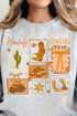 Howdy Fall, Cowgirl Heavy-weight Crew Sweatshirt