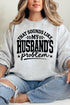 Husband's Problem Heavy-weight Crew Sweatshirt