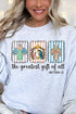 Jesus, Greatest Gift Heavy Blend Crew Sweatshirt