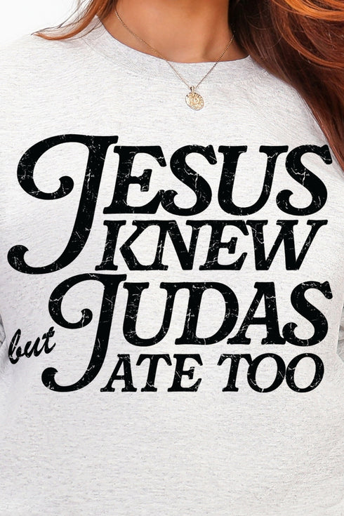 Jesus Knew Heavy Blend Crew Sweatshirt