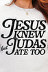 Jesus Knew Heavy Blend Crew Sweatshirt