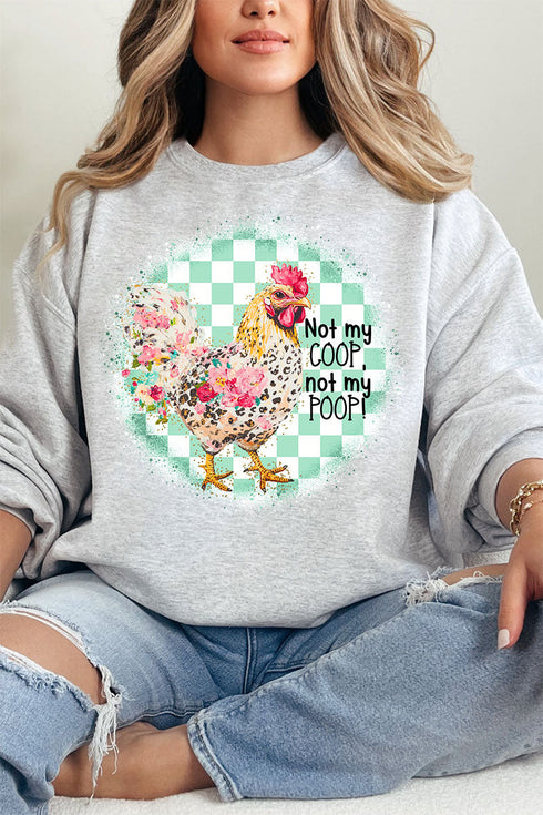 Not My Coop Heavy Blend Crew Sweatshirt