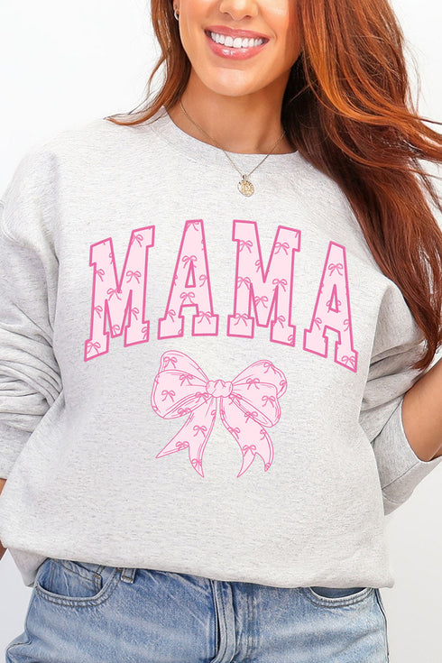 Pink Mama Coquette Heavy Blend Crew Sweatshirt