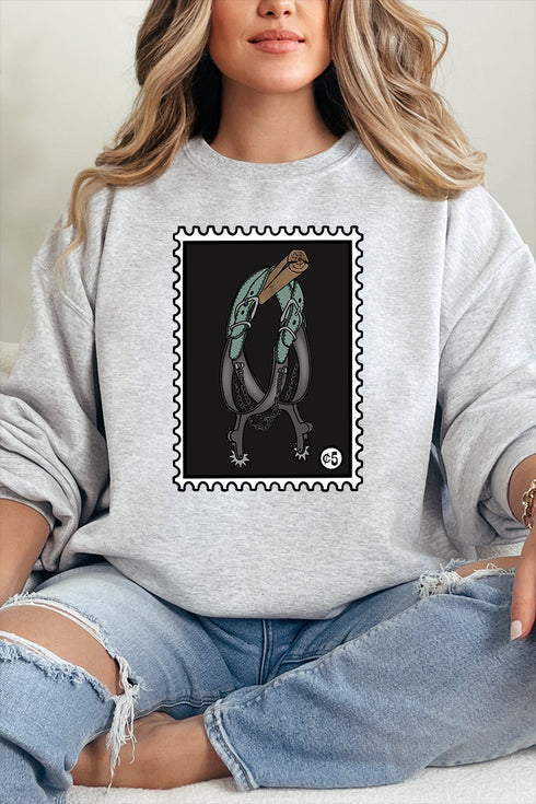 Spur Stamp Heavy Blend Crew Sweatshirt