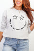 Star Eyes God Never Fails Heavy Blend Crew Sweatshirt