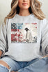 Star, Stripes, & Jesus Christ Heavy-weight Crew Sweatshirt