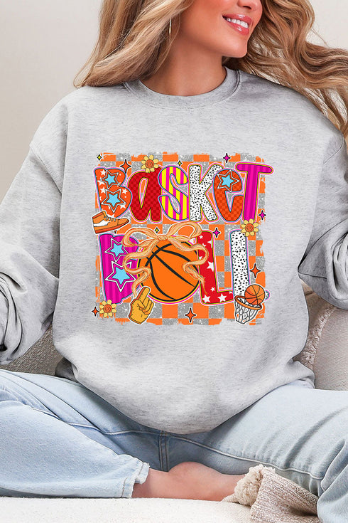 Swish In Color Heavy Blend Crew Sweatshirt
