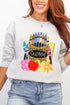 Personalized Teaching In Full Color Heavy Blend Crew Sweatshirt *Enter Your Name