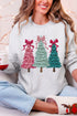 The Painted Trio Trees Heavy Blend Crew Sweatshirt