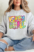 Vibrant Volleyball Heavy Blend Crew Sweatshirt