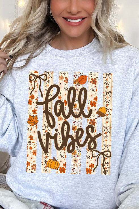 Cozy Coquette Fall Vibes Heavy Blend Crew Sweatshirt