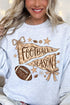 Football Season Doodle Heavy Blend Crew Sweatshirt