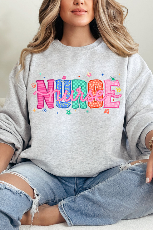 Nurse Energy Heavy Blend Crew Sweatshirt