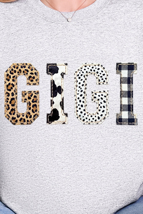 Pattern Play Gigi Heavy Blend Crew Sweatshirt