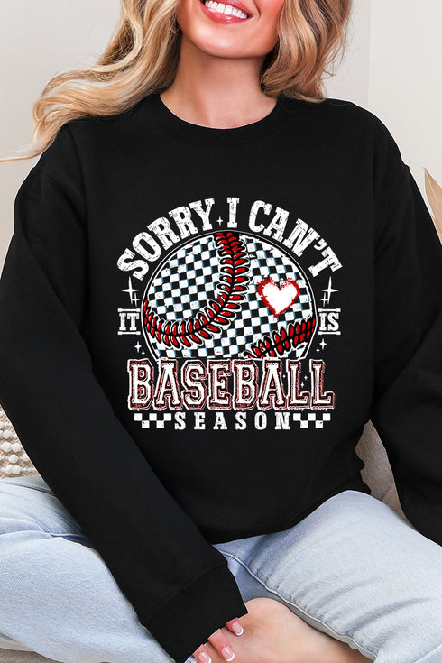 Baseball Over Everything Heavy Blend Crew Sweatshirt