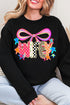 Colorful Preppy Wifey Heavy Blend Crew Sweatshirt