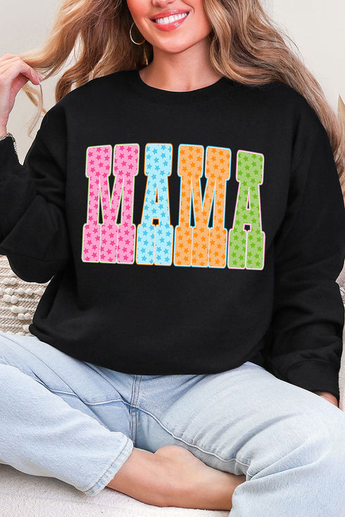 Galaxy Mama Heavy Blend Crew Sweatshirt