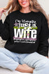 Literally Just A Wife Heavy Blend Crew Sweatshirt