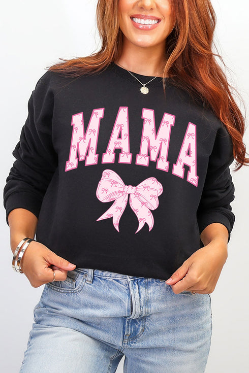 Pink Mama Coquette Heavy Blend Crew Sweatshirt