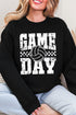 Retro Volleyball Game Day Heavy Blend Crew Sweatshirt