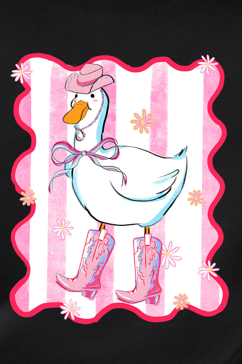 Saddle Up Silly Goose Heavy Blend Crew Sweatshirt