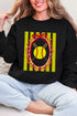 Softball Stripes Heavy Blend Crew Sweatshirt