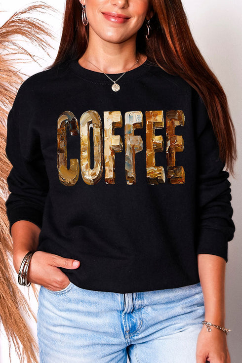 The Painted Coffee Heavy Blend Crew Sweatshirt