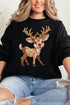 The Painted Red Nose Reindeer Heavy Blend Crew Sweatshirt