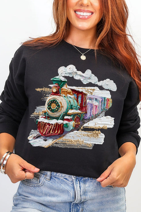 The Painted Train Heavy Blend Crew Sweatshirt