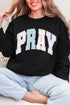 Timeless Pray Heavy Blend Crew Sweatshirt