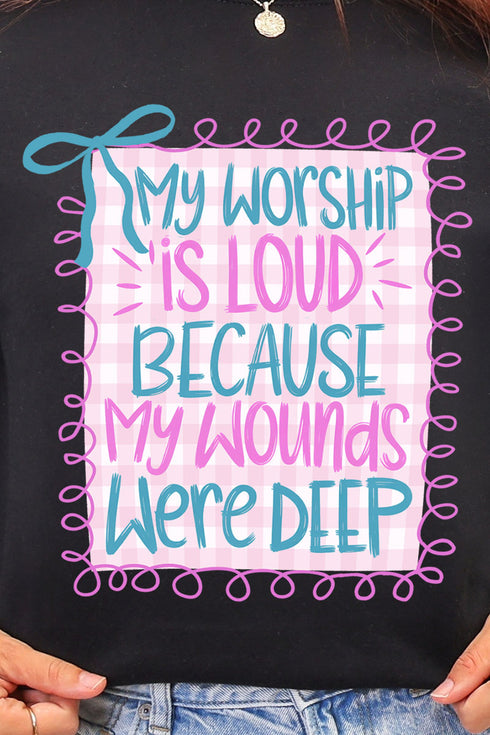 Worship Loud Heavy Blend Crew Sweatshirt