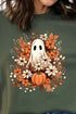 Boho Autumn Boo Heavy-weight Crew Sweatshirt