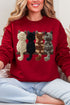 Faux Yarn Cats On The Shelf Heavy Blend Crew Sweatshirt